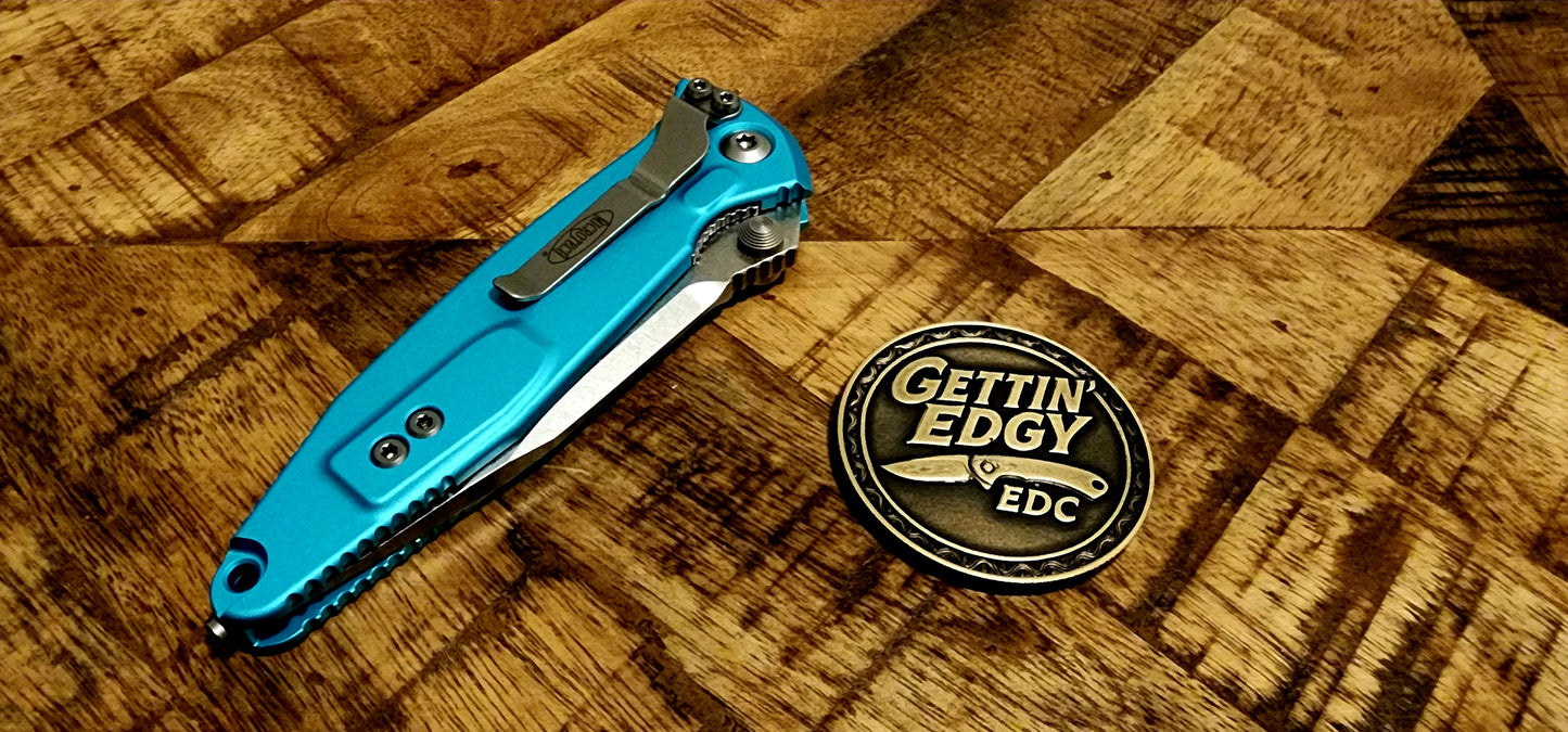 MICROTECH SOCOM ELITE S/E-M STONEWASH STANDARD TURQUOISE (160-10TQ) - NEW