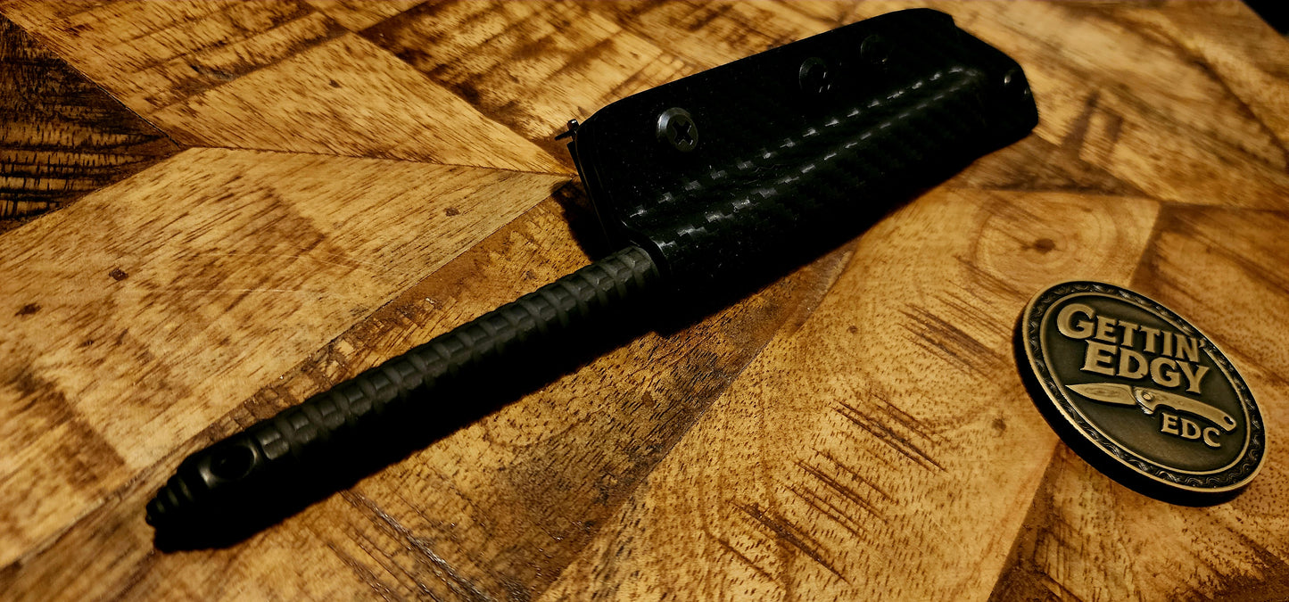 Microtech TAC-P “tactical penetrator:, DLC finish, Signature Series - Pre-owned, Factory Condition