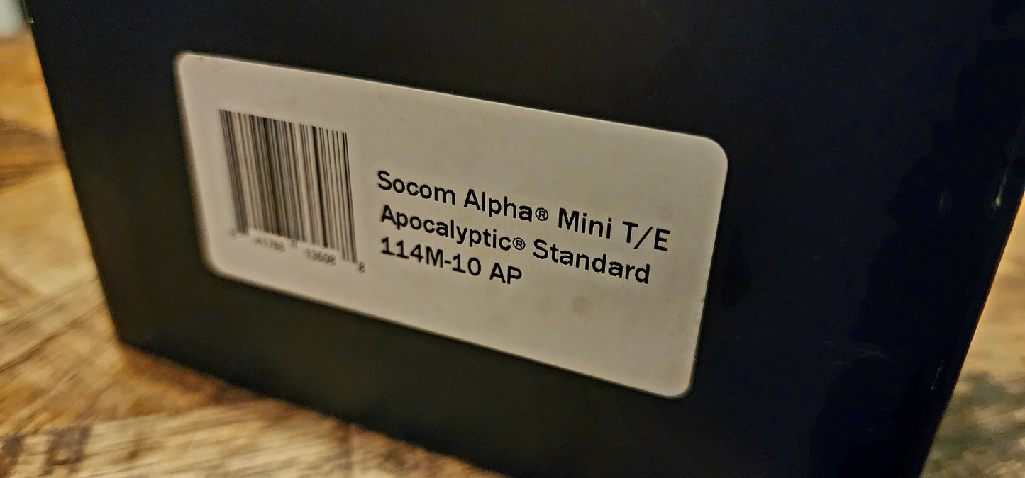 Microtech SOCOM Alpha Mini T/E (tanto) Plain Edge Apocalyptic - Pre-Owned - Factory Condition