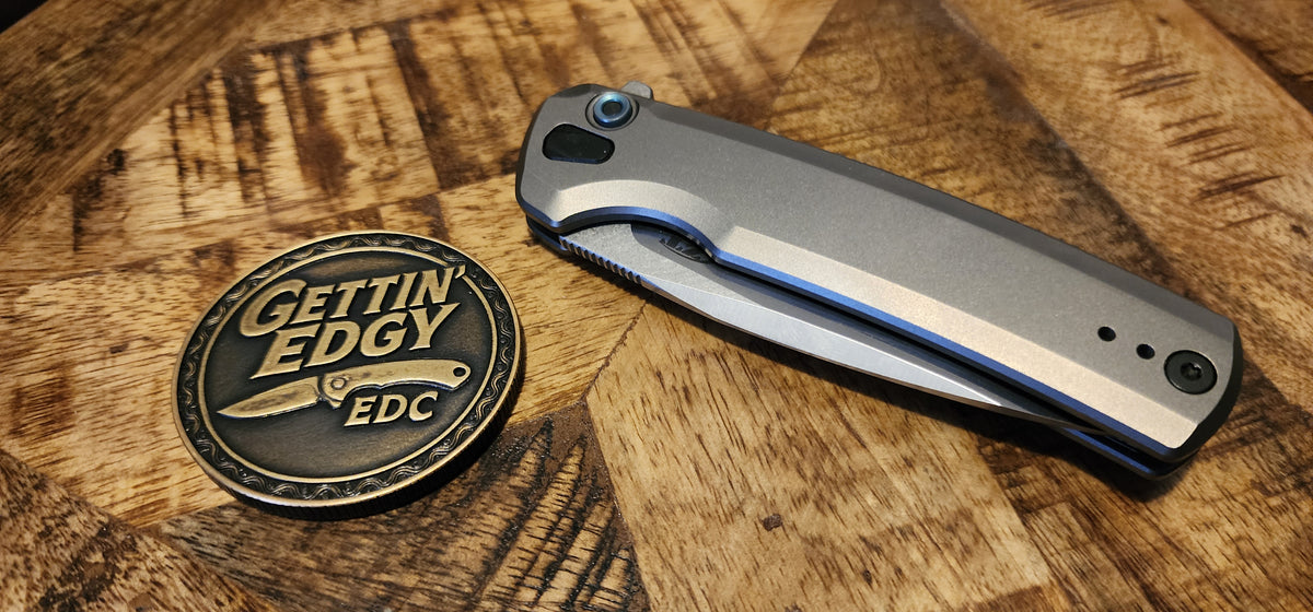 ZT (Zero Tolerance) 0044 - S45VN - Titanium - New ZT