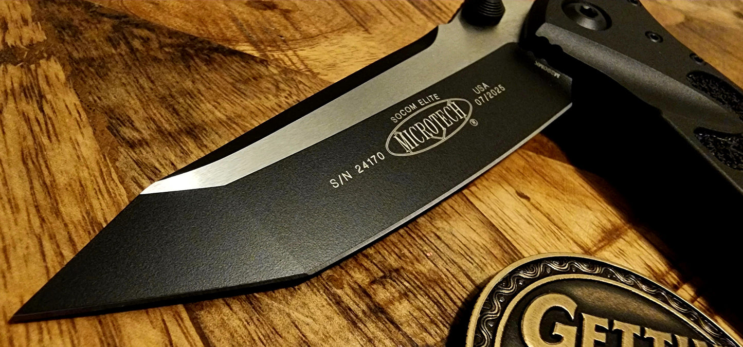 Microtech Socom Elite Tanto Tactical Standard LinerLock - New