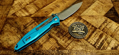 MICROTECH SOCOM ELITE S/E-M STONEWASH STANDARD TURQUOISE (160-10TQ) - NEW