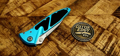 MICROTECH SOCOM ELITE S/E-M STONEWASH STANDARD TURQUOISE (160-10TQ) - NEW