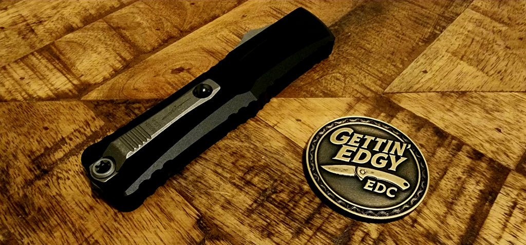 MICROTECH COMBAT TROODON GEN III APOCALYPTIC STANDARD BLACK SIGNATURE SERIES (1217-10APS) - PRE-OWNED - Factory Condition