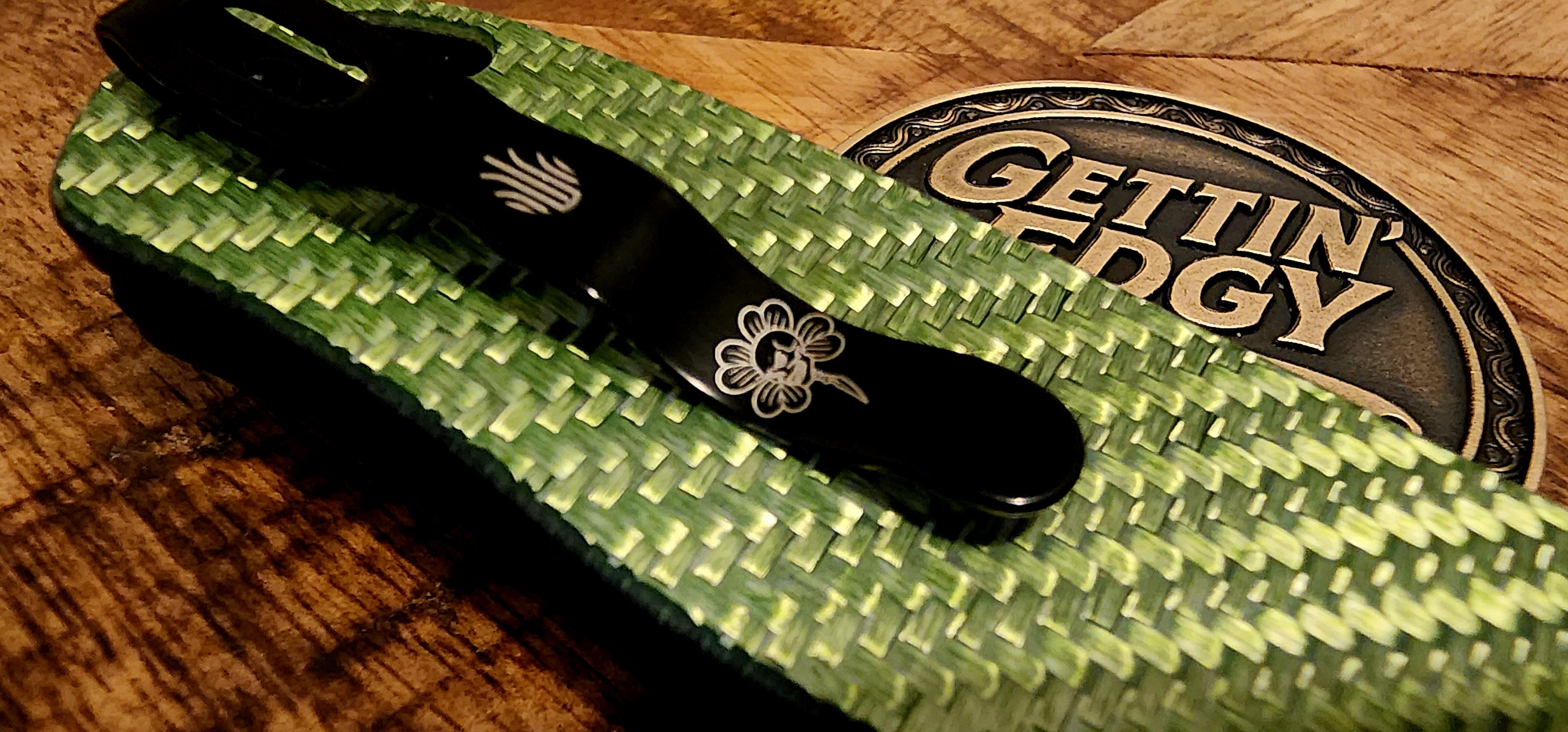 Kizer Drop Bear Green Carbon Fiber "Bad Luck" Edition by TS Custom