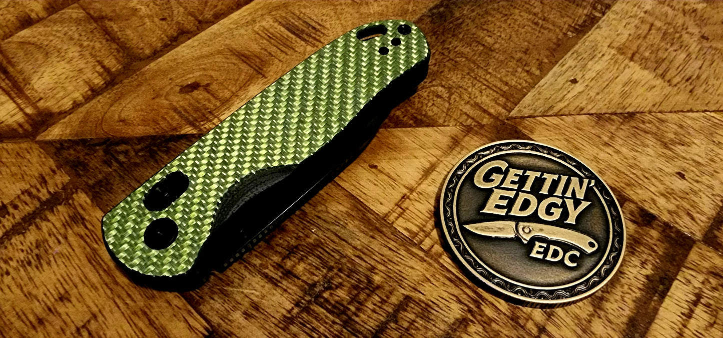 Kizer Drop Bear Green Carbon Fiber "Bad Luck" Edition by TS Custom