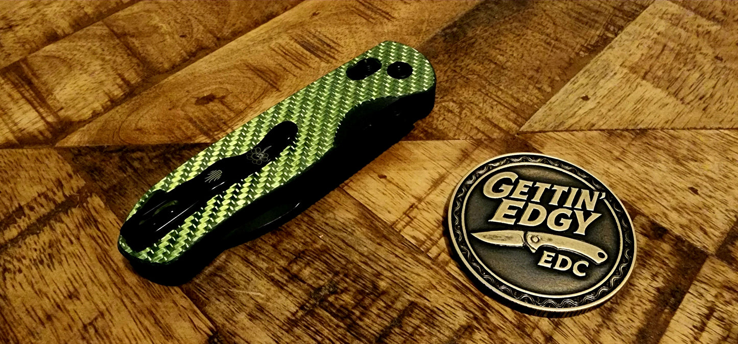 Kizer Drop Bear Green Carbon Fiber "Bad Luck" Edition by TS Custom