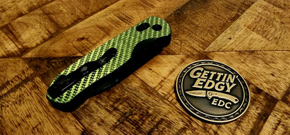 Kizer Drop Bear Green Carbon Fiber "Bad Luck" Edition by TS Custom