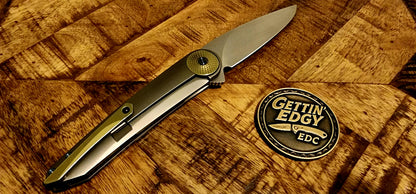 Ketuo KT-Meridian / P, Gentleman's Full Titanium Folder - New