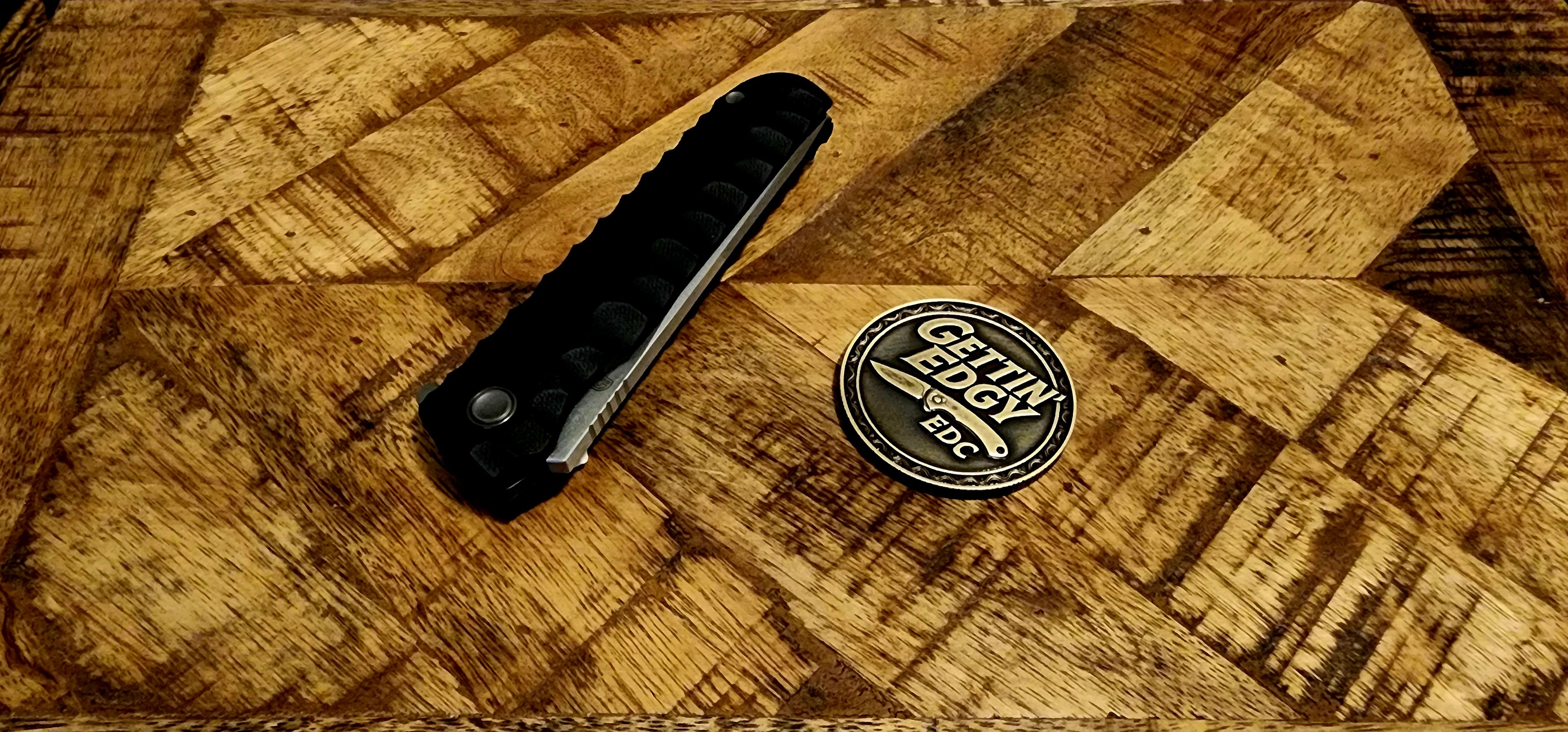 North Mountain Blade Kick Stop Chop Plus, Black G10, SLD-Magic San Mai - NMB2411KBG - New