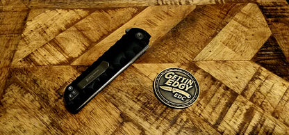 North Mountain Blade Kick Stop Chop Plus, Black G10, SLD-Magic San Mai - NMB2411KBG - New