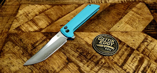 North Mountain Blade Chop 2 NMB2411SB Sky Blue G10 - SDL Magic - New