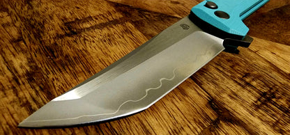 North Mountain Blade Chop 2 NMB2411SB Sky Blue G10 - SDL Magic - New