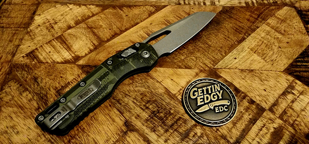 Microtech MSI S/E Tri-Grip OD Green Flag Edition Apocalyptic Standard 210T-10APPMODFLAG - New