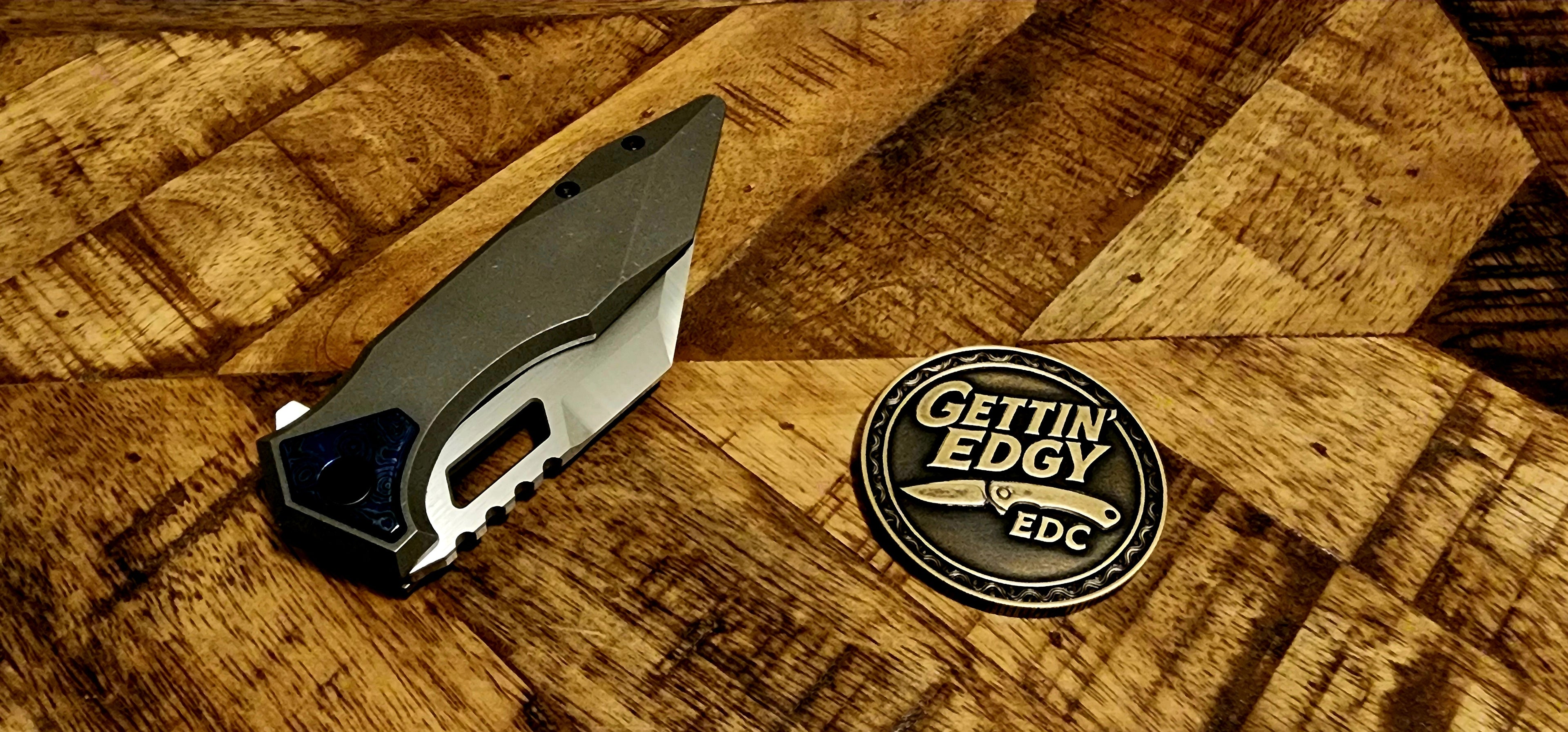 Arcane Design Crawler, Titanium with Timascus - Pre-Owned