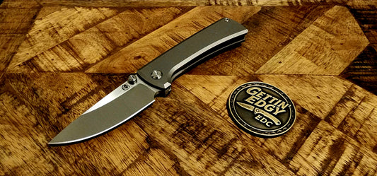 Chaves RCK9 Full Titanium M390 DropPoint Satin - New