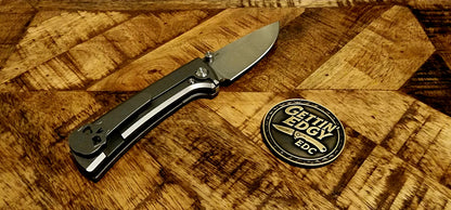 Chaves RCK9 Full Titanium M390 DropPoint Satin - New