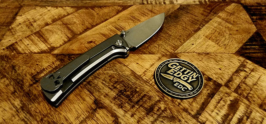 Chaves RCK9 Full Titanium M390 DropPoint Satin - New