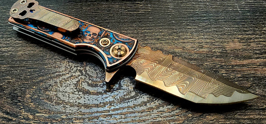 Chaves T.A.K. "Tiny Ass Knife" Tanto Blue Label - New - TS Custom