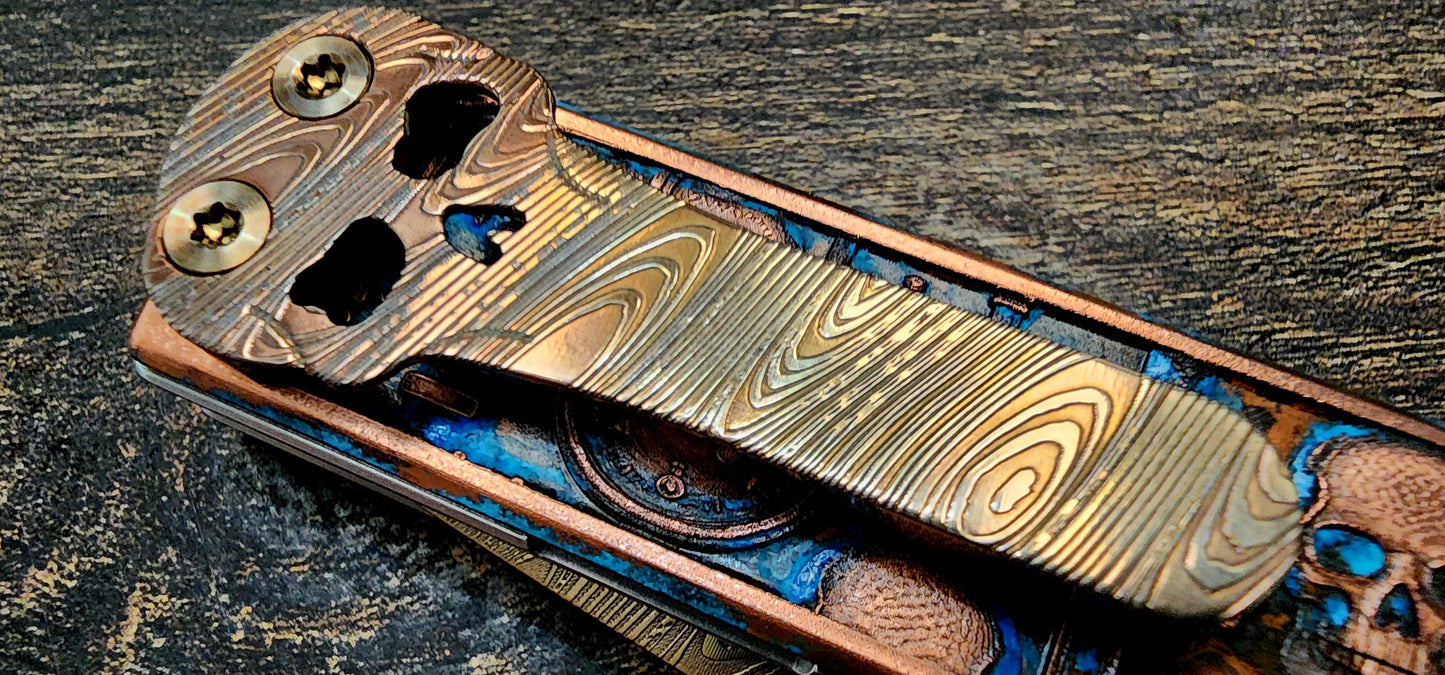 Chaves T.A.K. "Tiny Ass Knife" Tanto Blue Label - New - TS Custom