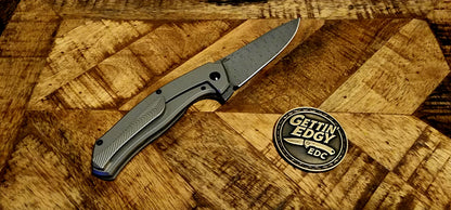 Kansept Havorn K1069A3 Titanium Arctic Storm FatCarbon Damascus - New