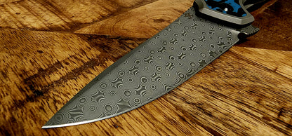 Kansept Havorn K1069A3 Titanium Arctic Storm FatCarbon Damascus - New