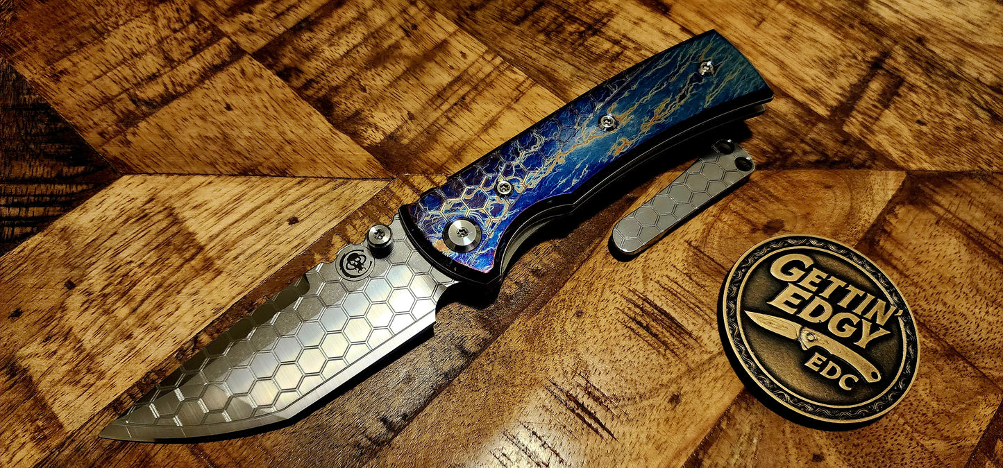 Chaves Redención Street Tanto (Blue Label) "Lightning"- New - TS Custom