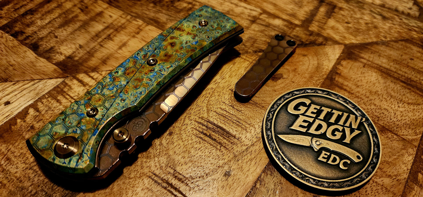 Chaves Redención Street Tanto (Blue Label) "Shipwreck"- New - TS Custom