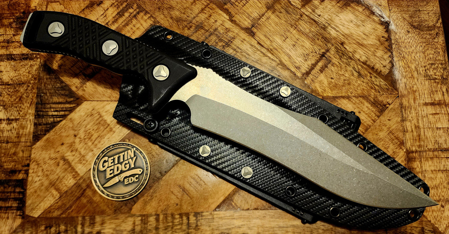Microtech Arbiter 104-10 Stonewash Standard 2021 Model in 204P - Pre-owned, Factory Condition