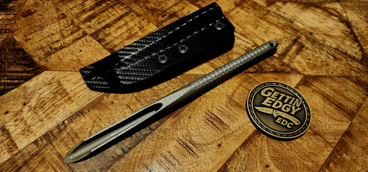 Microtech TAC-P "Tactical Penetrator" Apocalyptic Finish - Pre-owned, Factory Condition