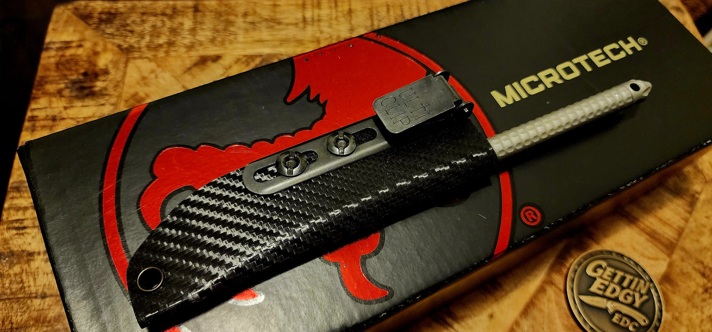 Microtech TAC-P "Tactical Penetrator" Apocalyptic Finish - Pre-owned, Factory Condition