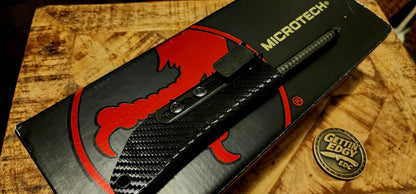 Microtech TAC-P “tactical penetrator:, DLC finish, Signature Series - Pre-owned, Factory Condition