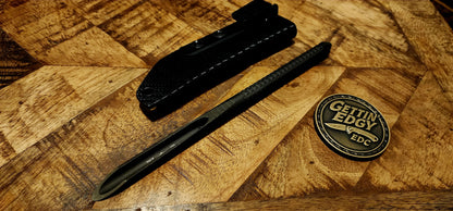 Microtech TAC-P “tactical penetrator:, DLC finish, Signature Series - Pre-owned, Factory Condition