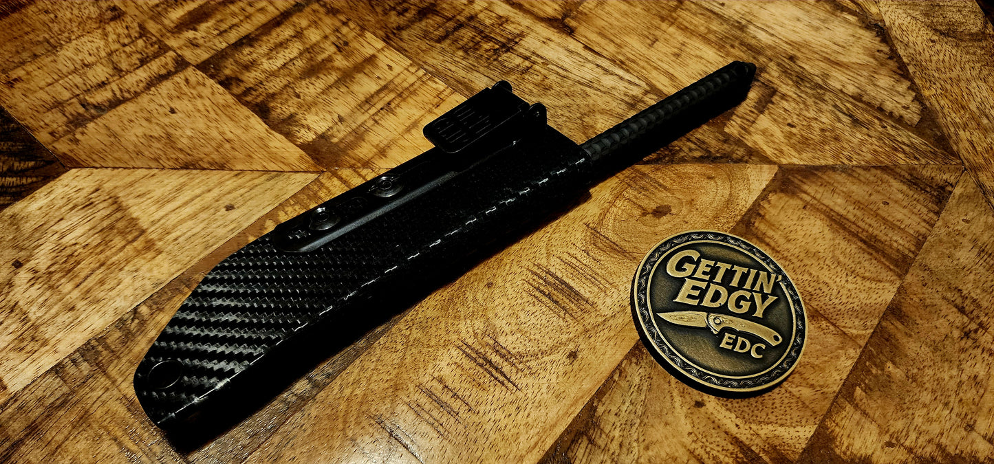 Microtech TAC-P “tactical penetrator:, DLC finish, Signature Series - Pre-owned, Factory Condition