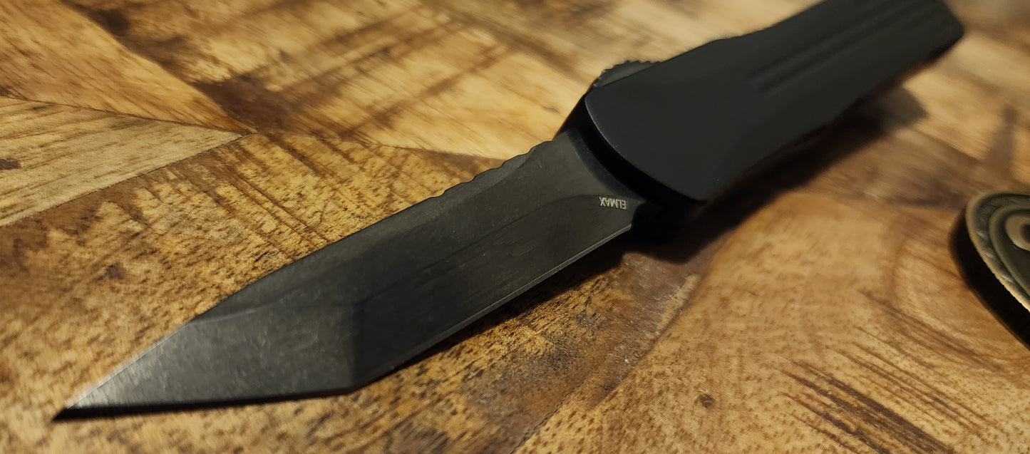 Heretic Knives Manticore S Purple Camo Carbon Fiber Tanto DLC - Pre-Owned - Factory Condition