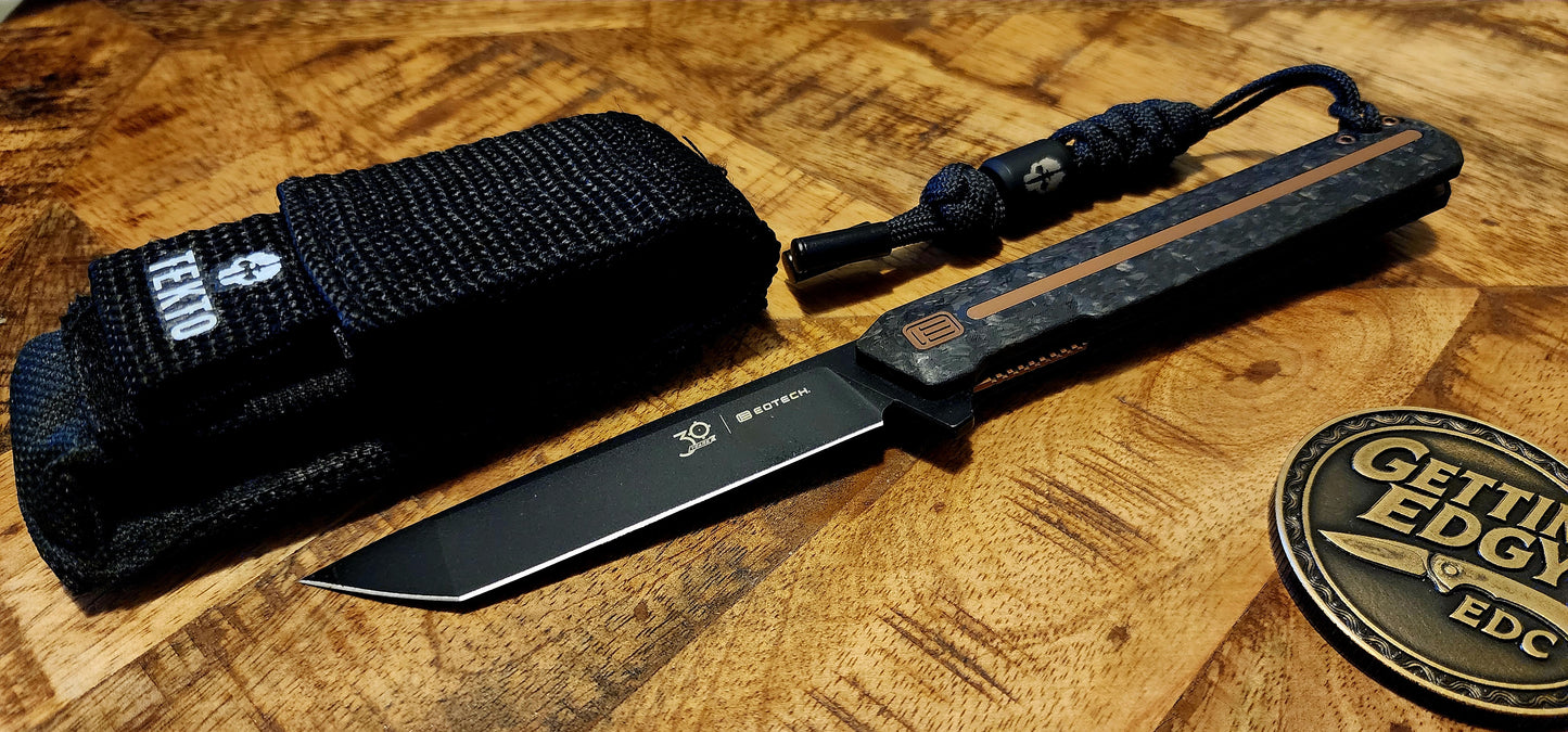 Tekto Knives F2 Bravo “EOTECH Edition” 30th Anniversary Collaboration - Pre-Owned, Factory Condition