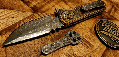 Chaves T.A.K. "Tiny Ass Knife" Tanto Blue Label - New - TS Custom