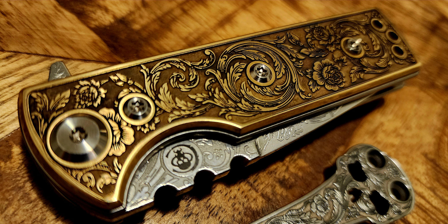 Chaves T.A.K. "Tiny Ass Knife" Tanto Blue Label - New - TS Custom