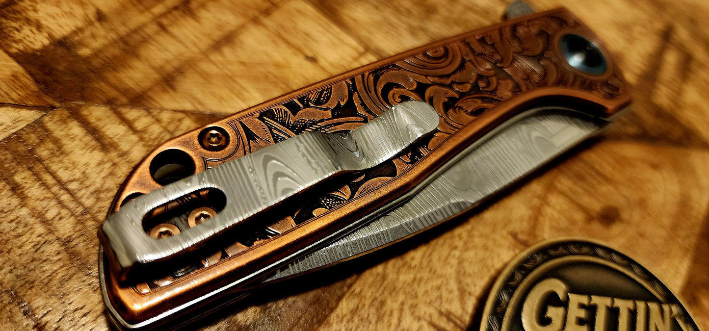 OKnife Freeze 2 Copper Edition (OEM by Kizer) - TS Custom - New