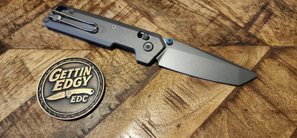 Vosteed Parallel A3510 – 154CM Tanto Blade,  Titanium Handle - New