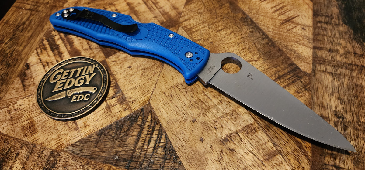 Spyderco Endura 4 Lightweight Blue – C10FPBL - New