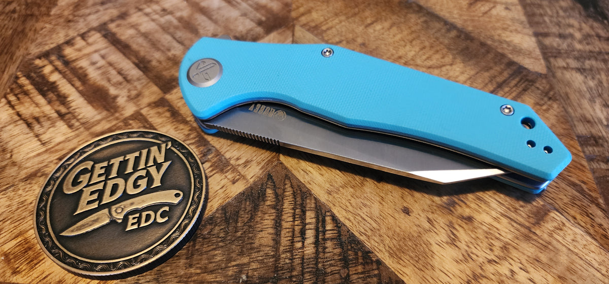Kubey Flash Linerlock Yellow GKU158T 14c28N