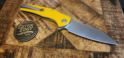 Kubey Flash Linerlock Yellow GKU158S 14c28N