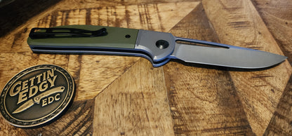 CIVIVI Trailblazer XL C2101A — OD Green G-10 Slip Joint Knife