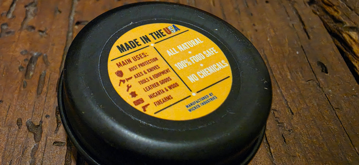 Wicked Wax All Natural Knife Protection - .05oz Travel Size