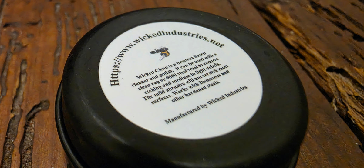 Wicked Clean, Cleaning and Polishing Compound .05oz Travel Size