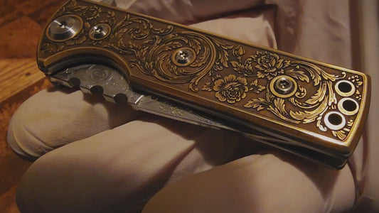 Chaves T.A.K. "Tiny Ass Knife" Tanto Blue Label - New - TS Custom